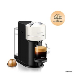 De Longhi, DE-LONGHI Vertuo Next ENV120.W - Kapselmaschine (Weiss), DELONGHI NESPRESSO Kapselkaffeemaschine VERTUO NEXT