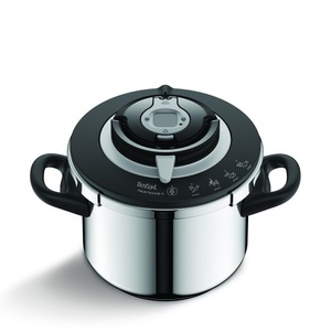 Tefal, Tefal Schnellkochtopf »NutriCook 6 L 28.5 cm«, Edelstahl, 