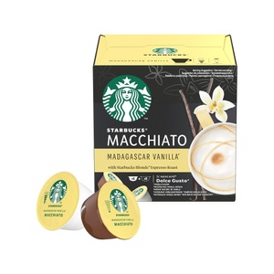 Starbucks, STARBUCKS Madagascar Vanilla Macchiato by NESCAF? Dolce Gusto® - Kaffeekapseln, STARBUCKS Madagascar Vanilla Macchiato by NESCAF? Dolce Gusto® - Kaffeekapseln