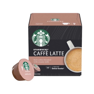 Starbucks, STARBUCKS Caffè Latte by NESCAF? Dolce Gusto® - Kaffeekapseln, STARBUCKS Caffè Latte by NESCAF? Dolce Gusto® - Kaffeekapseln