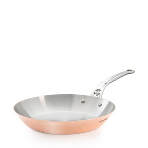 de Buyer, de Buyer - Bratpfanne PRIMA MATERA - Edelstahl - kupfer - 3.5 cm, De Buyer DB6224.24 Prima Matera Bratpfanne Ø 24cm