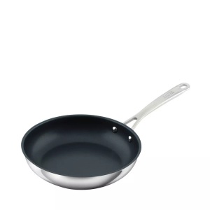 Kuhn Rikon, Kuhn Rikon Allround Bratpfanne beschichtet 32 cm - SLEEVE Bratpfannen, Kuhn Rikon - Bratpfanne, 32cm, Chrom