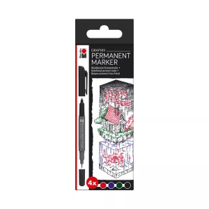 Marabu, Permanentmarker Permanentmarker, Marabu - Permanentmarker, Set, Multicolor