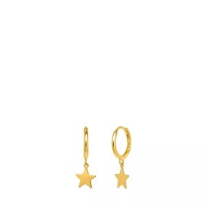 Caramel, Caramel Ohrringe Damen Gelbgold ONE SIZE, Caramel - Ohrringe, One Size, Gelbgold