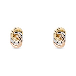L' Atelier Gold 18 Karat by Manor, Ohrringe Damen ONE SIZE, 