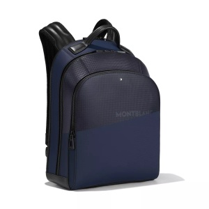 Montblanc, Rucksack Rucksack, Montblanc - Rucksack, 1 Stück, Blau/Schwarz