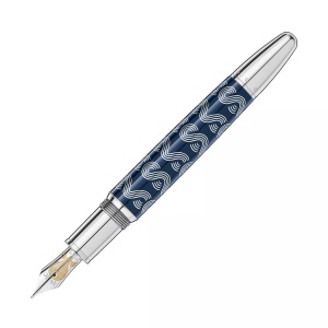 Montblanc, Füllfederhalter Füllfederhalter, Montblanc - Füllfederhalter, 1 Stück, Blau