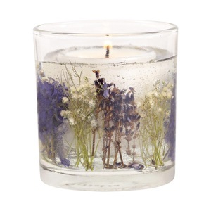 Home, Home - Flieder & Lavendel Gel-Kerze mit Soja-Wachs, 