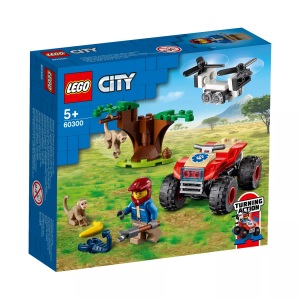 LEGO, 60300 City Tierrettungs-Quad, Konstruktionsspielzeug, LEGO® - 60300 Tierrettungs-Quad, Multicolor
