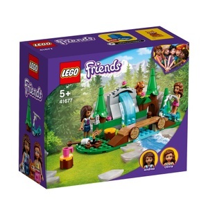 LEGO, 41677 Friends Wasserfall im Wald, Konstruktionsspielzeug, LEGO® Konstruktionsspielsteine »Wasserfall im Wald (41677), LEGO® Friends«, (93 St.)