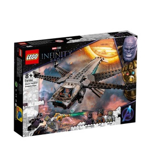LEGO, 76186 Marvel Super Heroes Black Panthers Libelle, Konstruktionsspielzeug, LEGO® Marvel Super Heroes? 76186 - Black Panthers Libelle