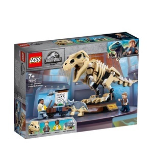 LEGO, 76940 Jurassic World T. Rex-Skelett in der Fossilienausstellung, Konstruktionsspielzeug, 