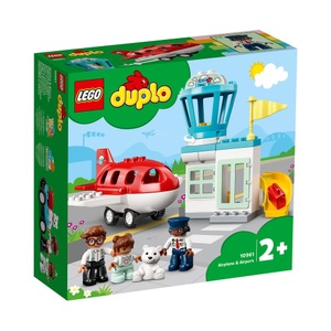 LEGO, 10961 DUPLO Flugzeug und Flughafen, Konstruktionsspielzeug, LEGO® DUPLO® 10961 - Flugzeug & Flughafen