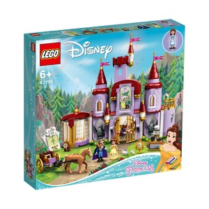 LEGO, 43196 Disney Princess Belles Schloss, Konstruktionsspielzeug, LEGO® Konstruktionsspielsteine »Belles Schloss (43196), LEGO® Disney Princess«, (505 St.), Made in Europe