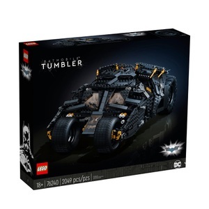 LEGO, 76240 LEGO® DC Batman™ – Batmobile™ Tumbler Multicolor, 76240 DC Super Heroes Batmobile Tumbler, Konstruktionsspielzeug