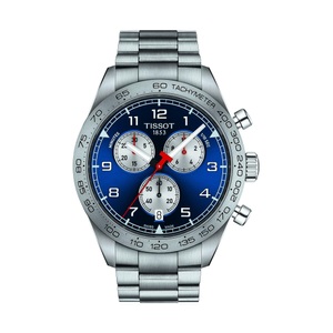 Tissot, Chronograph Uhr Herren Silber 42mm, Tissot PRS 516 Uhren Herren