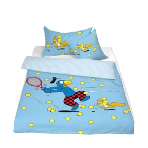 Micasa, Kinder Bettwäschegarnitur GLOBI, Micasa, Globi Kinderbettwäsche »Globi Tennis«