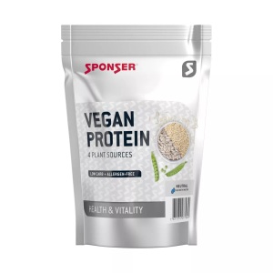 Sponser, SPONSER Vegan Protein Chocolate (480g), Sponser Vegan Protein Proteinpulver