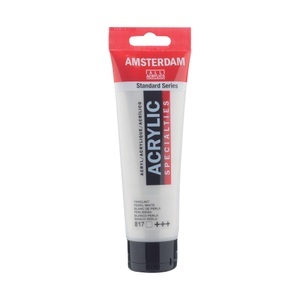 Amsterdam, Amsterdam Acrylfarbe Standard, Talens Acrylfarbe Amsterdam, perlweiss, 17098172, (120ml)