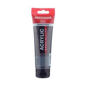 Amsterdam, Amsterdam Acrylfarbe Standard, Talens Acrylfarbe Amsterdam, graphit, 17098402, (120ml)