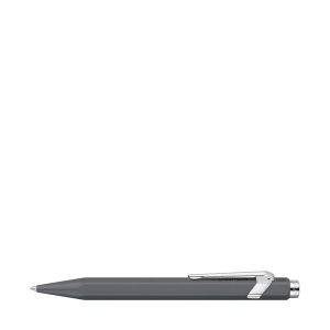 Caran d'ache, Rollerball mit Etui Rollerball mit Etui, Caran d'Ache Roller 849, 0.7mm, grau, mit Metalletui, 846.595