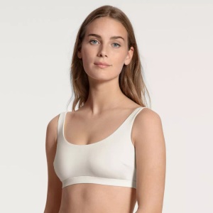 Calida, Bustier Mit Träger Damen Weiss S, Calida - Bustier mit Träger, für Damen, Weiss Größe S