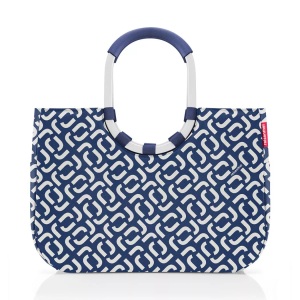 REISENTHEL, Einkaufstasche Loopshopper, Reisenthel Einkaufskorb Loopshopper L Signature Navy