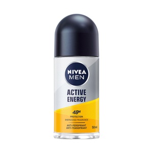 Nivea, Deo Active Energy Roll-on Male Herren 50 ml, Nivea Men Active Energy 50ml
