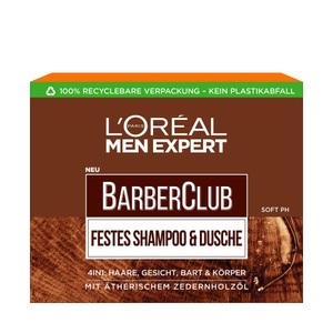 Men Expert, Barber Club Festes Shampoo & Dusche Herren 80G, L´OrÉal Men Expert L´OrÉal Men Expert Barber Club Festes haarshampoo 80.0 g