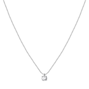 Morellato, Halskette Mit Anhänger Damen Extra Silver 45cm, Morellato - Halskette mit Anhänger, Tesori, 45cm, Silber