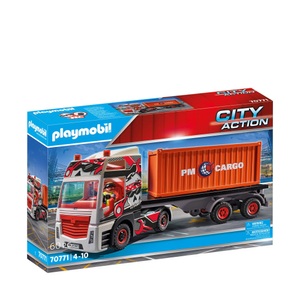 PLAYMOBIL, Playmobil® City Action LKW mit Anhänger 70771, playmobil® City Action LKW mit Anhänger 70771