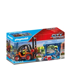 PLAYMOBIL, Playmobil® City Action Gabelstapler mit Fracht 70772, playmobil® City Action Gabelstapler mit Fracht 70772
