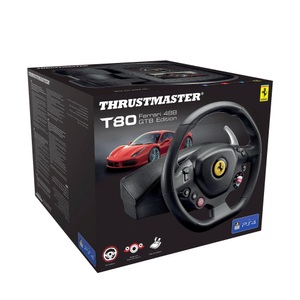 Thrustmaster, Thrustmaster TM T80 Ferrari 488 GTB Edition - Lenkrad (Schwarz), Thrustmaster T80 Ferrari 488 GTB Racing Wheel Div Gaming HW ? PC Gaming Controller