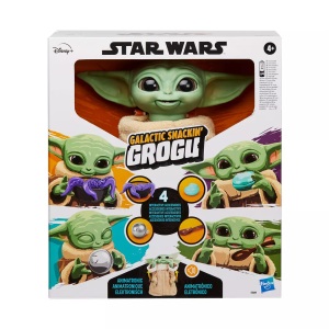 Hasbro, Star Wars Galactic Snackin’ Grogu, Spielfigur, Hasbro - Star Wars Galactic Snackin? Grogu, Multicolor