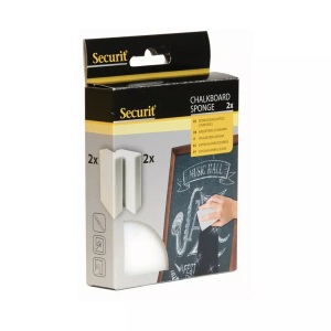 Securit, Securit Kreidemarker Reinigungsschwamm, SECURIT Reinigungsschwamm MAGIC SPONGE-2 2 Stück 2.5x6x10.5cm