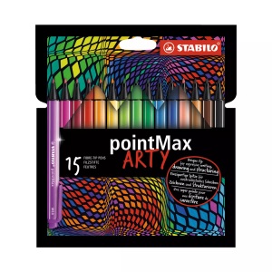 Stabilo, STABILO® Filzstift STABILO® POINTMAX ARTY 15er, STABILO Fasermaler pointMax Arty 488/15-1-20 15 Stück ass.