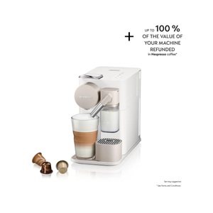 Nespresso, Nespresso Lattissima One weiss En510.w Kapselmaschine, DE-LONGHI Lattissima One EN510.W - Nespresso® Kaffeemaschine (Weiss)