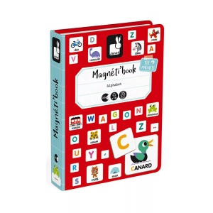 undefined, Magnetbuch Alphabet, Janod - Magnetbuch Alphabet, Französisch, Multicolor