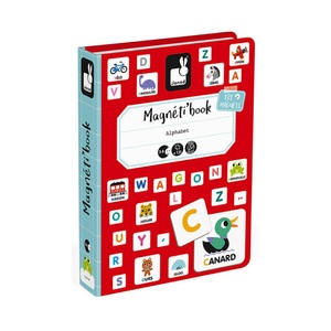 undefined, Magnetbuch Alphabet, Janod - Magnetbuch Alphabet, Französisch, Multicolor