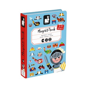 Janod, Janod Magnetbuch KOSTÜME FÜR JUNGEN 44-teilig, Janod - Magnetbuch Kostüme für Jungen, Multicolor