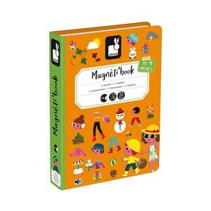 Janod, Janod Magneti'book Die 4 Jahreszeiten, Janod - Magnetbuch 4 Jahreszeiten, Multicolor