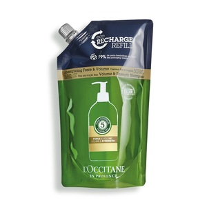 L'Occitane, Aromachologie Kraft & Volumen Shampoo Damen 300ml, Eco-recharge Shampoing Force & Volume Aromachologie 500ml - L'Occitane en Provence
