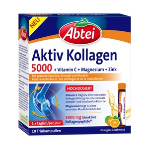 Abtei, Abtei Aktiv Kollagen 5000 (10 Ampullen), Abtei Aktiv Kollagen 5000 Ampullen (10 Stk)