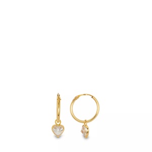 Caramel, Ohrringe Damen Gelbgold ONE SIZE, Caramel - Ohrringe, One Size, Gelbgold