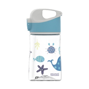 SIGG, SIGG - Trinkflasche MIRACLE KIDS - Kunststoff - transparent/blau - 15.5 cm, SIGG Kindertrinkflasche Miracle Friend