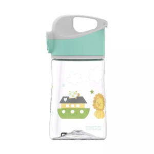 SIGG, SIGG - Trinkflasche MIRACLE KIDS - Kunststoff - transparent/mint/hellgrün - 15.5 cm, SIGG Kindertrinkflasche Miracle Friend