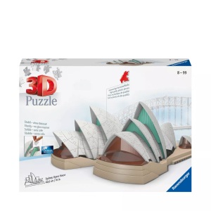 Ravensburger Verlag GmbH, Ravensburger 3D Puzzle 11243 - Sydney Opera House -- Das UNESCO Weltkultur Erbe zum selber Puzzeln ab 8 Jahren, Ravensburger 3D-Puzzle »Puzzle Sydney«