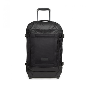 EASTPAK, Eastpak Reisetasche »TRANVERZ S cnnct coat«, EASTPAK Reisetrolley Tranverz CNNCT S Accent Grey schwarz