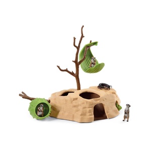 Schleich, Schleich® Spielfigur »Wild Life, Erdmännchen-Hügel (42530)«, Made in Europe, Schleich® Spielfigur »Wild Life, Erdmännchen-Hügel (42530)«, Made in Europe