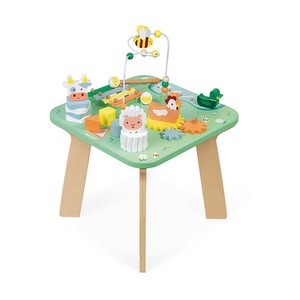 Janod, Janod® Multi-Activity Tisch Wiese, Janod Spielcenter »Janod Activitycenter Die schöne Wie«